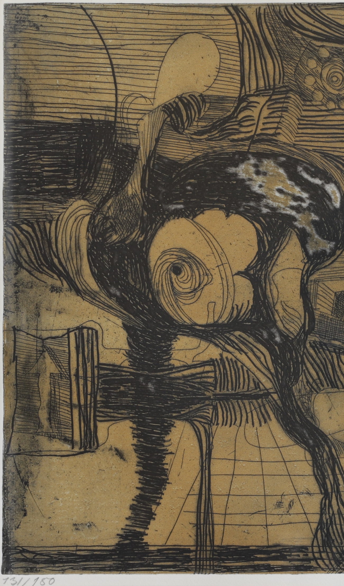 Original Mid Century Abstract Art from Sweden