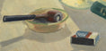 Load image into Gallery viewer, Vintage Mid Century Interior Oil Painting Dated 1955 from Sweden
