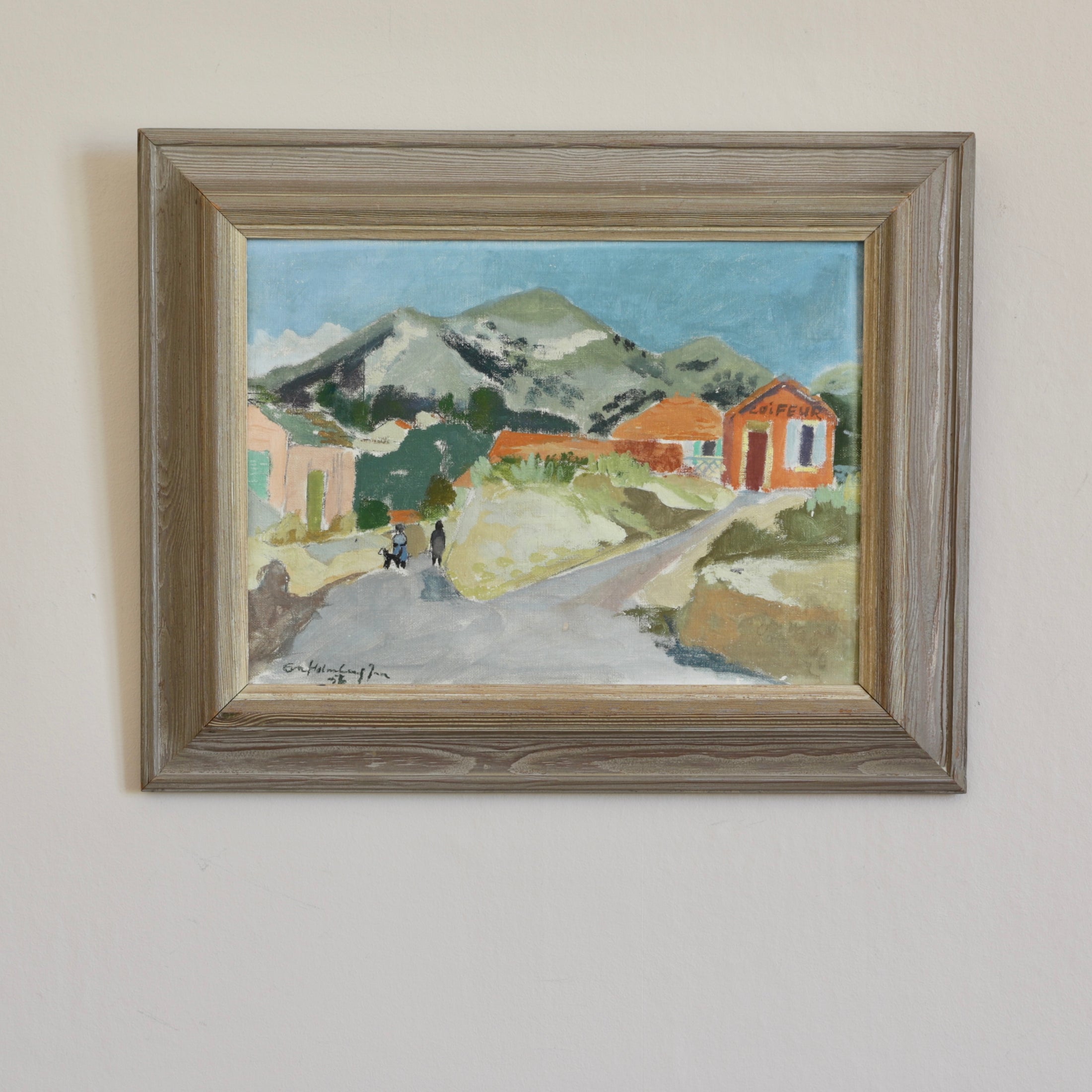 Original Vintage Mid Century Art From Sweden