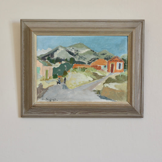 Original Vintage Mid Century Art From Sweden