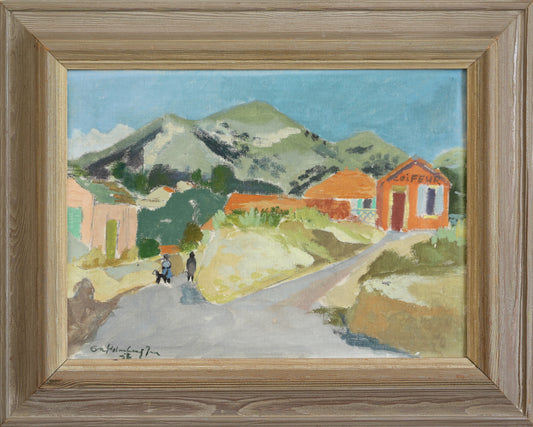 Original Vintage Mid Century Art From Sweden