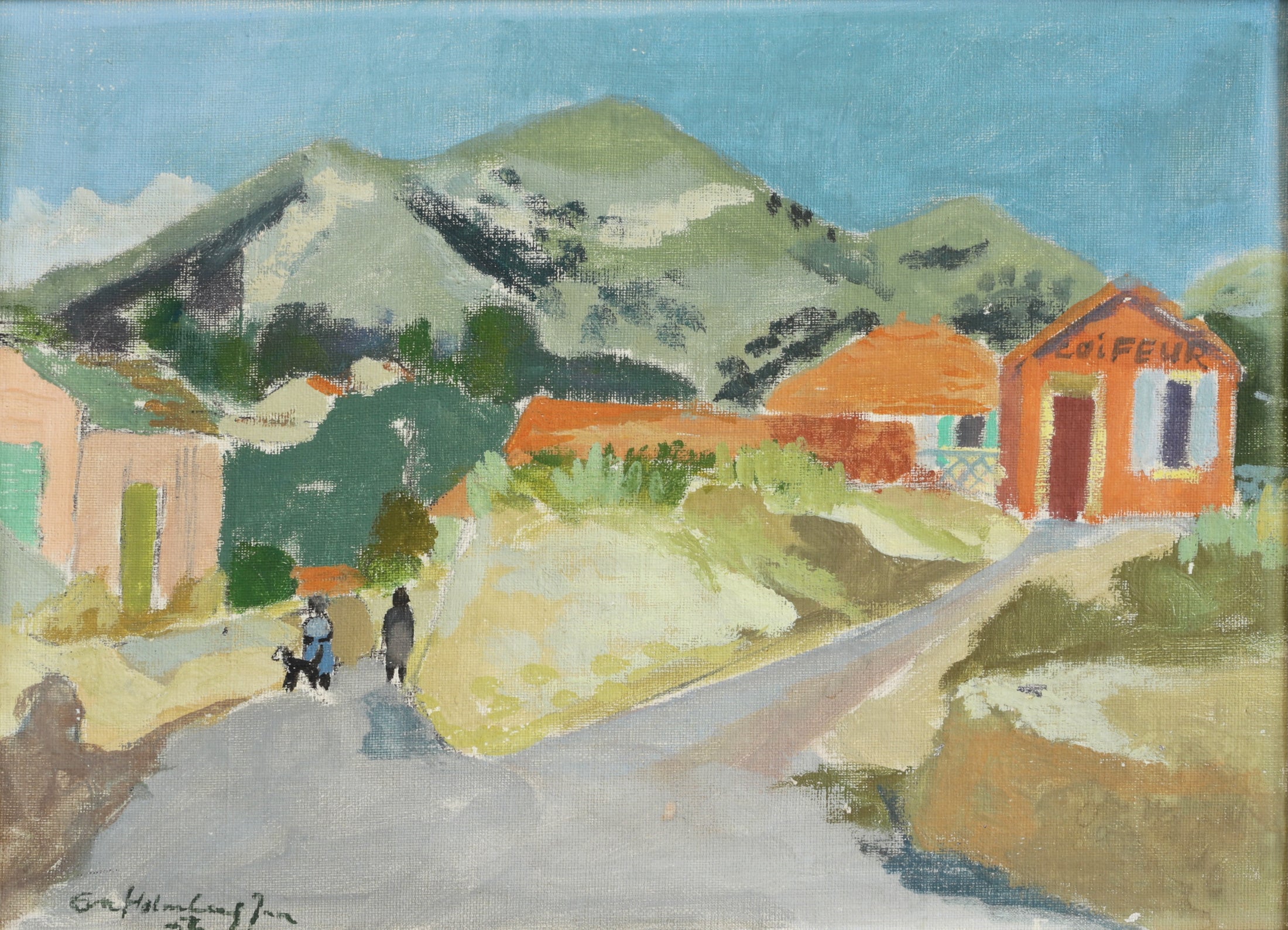 Original Vintage Mid Century Art From Sweden