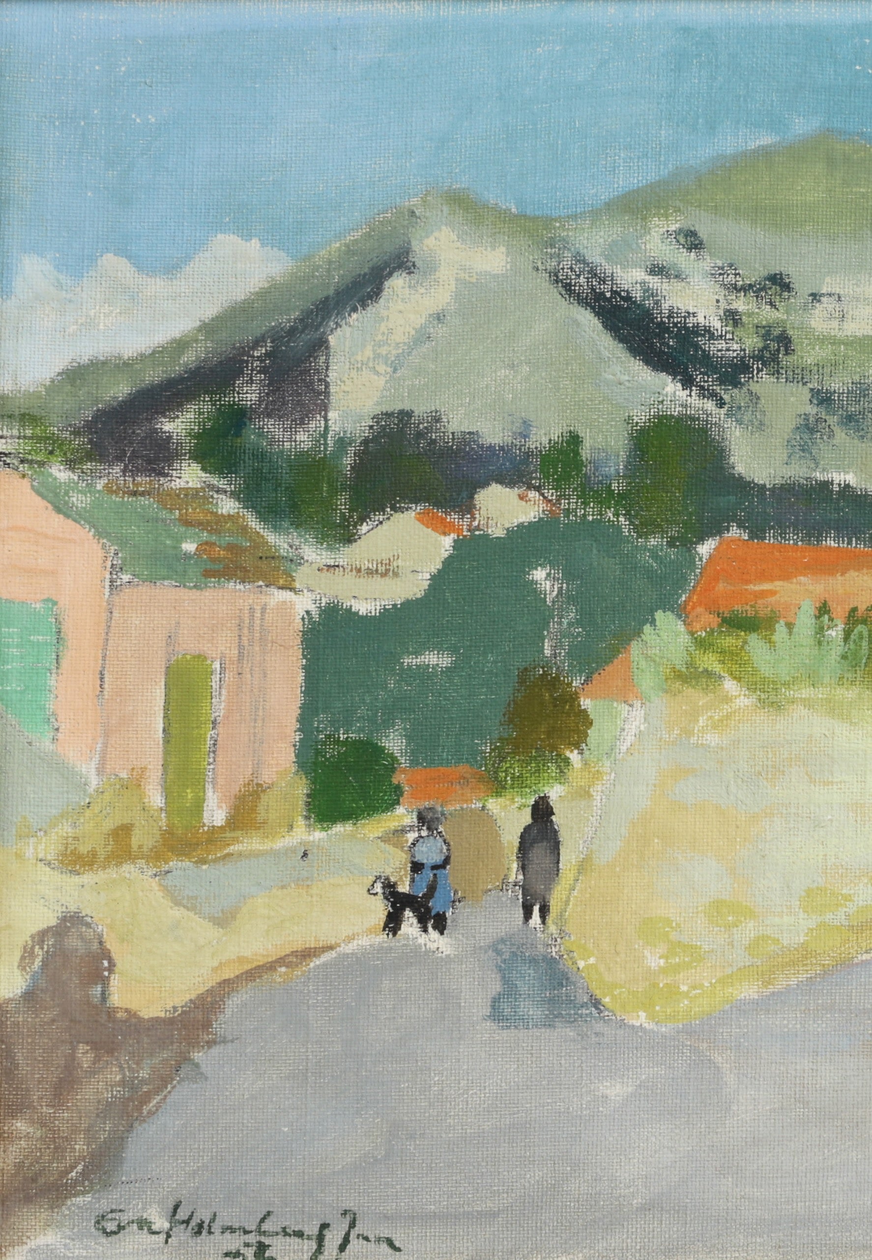 Original Vintage Mid Century Art From Sweden