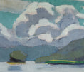 Load image into Gallery viewer, Vintage Mid Century Oil Painting From Sweden by S Sandberg
