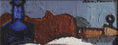 Load image into Gallery viewer, Vintage Art Still Life Mid Century Oil Painting From Sweden

