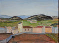 Load image into Gallery viewer, Mid Century Vintage Original Coastal Oil Painting
