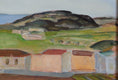 Load image into Gallery viewer, Mid Century Vintage Original Coastal Oil Painting
