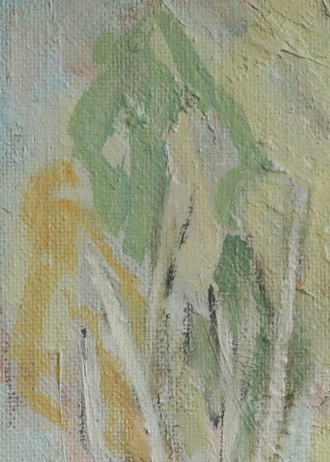 Original Oil Painting Vintage Landscape Mid Century from Sweden 1949