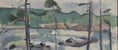 Load image into Gallery viewer, Vintage Mid Century Original Landscape Oil Painting from Sweden
