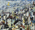 Load image into Gallery viewer, Mid Century Original Abstract Oil Painting From Sweden
