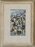 Load image into Gallery viewer, Mid Century Original Abstract Oil Painting From Sweden
