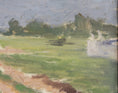Load image into Gallery viewer, Vintage Original Landscape Oil Painting by S Wirde from Sweden

