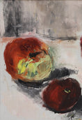 Load image into Gallery viewer, Mid Century Vintage Original Still Life Oil Painting from Sweden
