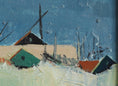 Load image into Gallery viewer, Mid Century Vintage Art Oil Painting from Sweden
