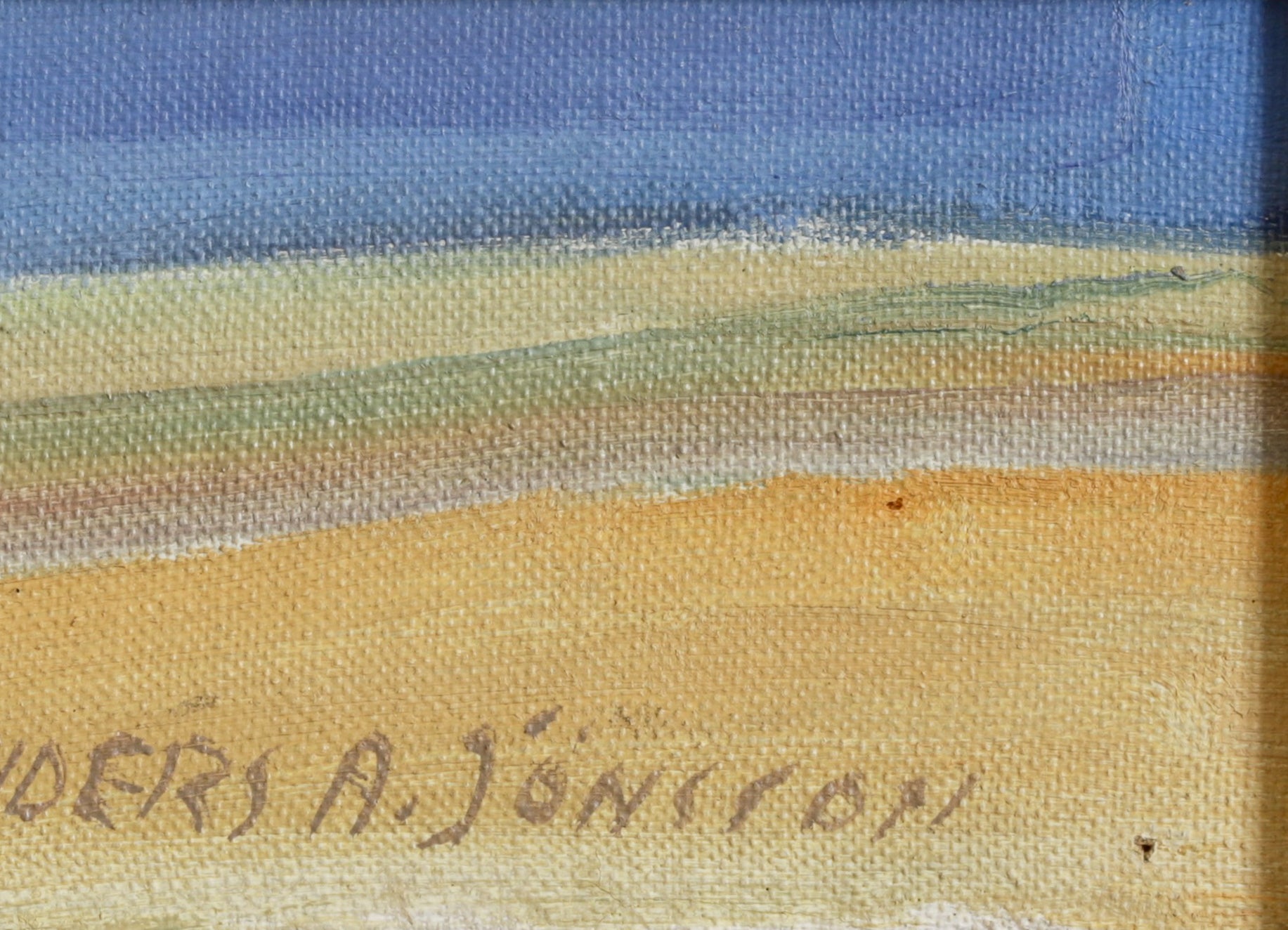 Pair of Vintage Mid Century Original Coastal Oil Paintings