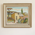 Load image into Gallery viewer, Vintage Art Room Original Landscape Oil Painting from Sweden
