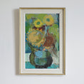 Load image into Gallery viewer, Mid Century Vintage Art Still Life Painting from Sweden
