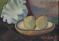 Load image into Gallery viewer, Mid Century Vintage Original Colorful Still Life Oil Painting from Sweden
