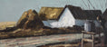 Load image into Gallery viewer, Original Vintage Mid Century Farmhouse Oil Painting Sweden

