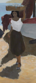 Load image into Gallery viewer, Vintage Art Room Mid Century Original Oil Painting By GS Malm from Sweden
