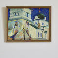 Load image into Gallery viewer, Vintage Original Cityscape Painting by Hildebrandt
