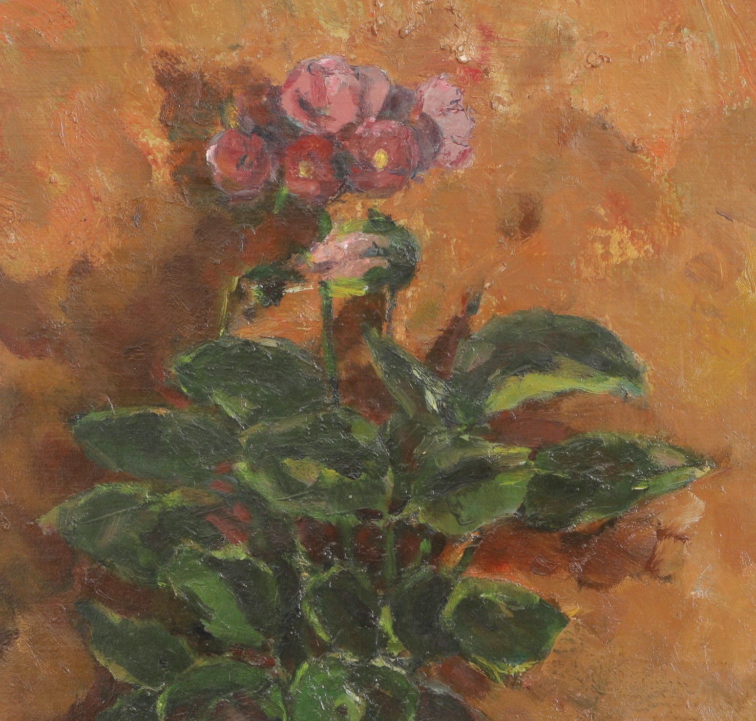Vintage Art Room Original Still Life Oil Painting
