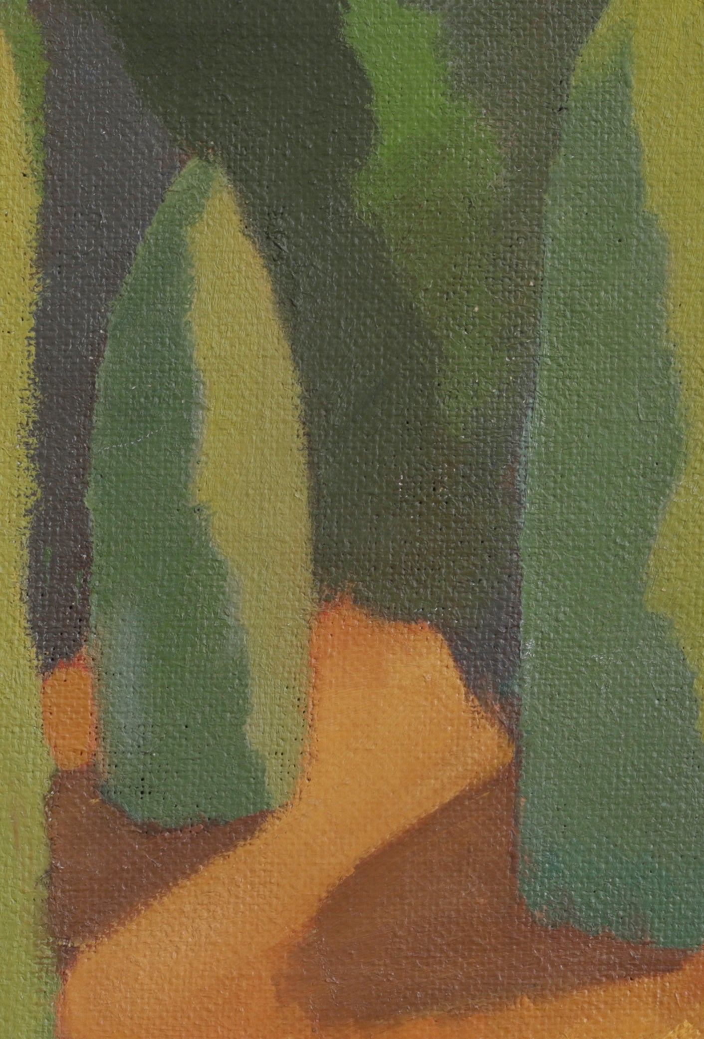 Vintage Original Mid Century Landscape Oil Painting from Sweden