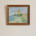 Load image into Gallery viewer, Vintage Original Coastal Oil Painting from Sweden
