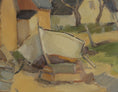 Load image into Gallery viewer, Original 1940's Mid Century Oil Painting from Sweden
