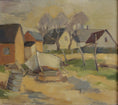 Load image into Gallery viewer, Original 1940's Mid Century Oil Painting from Sweden
