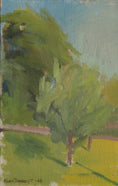 Load image into Gallery viewer, Colorful 1940's Vintage Mid Century Landscape Oil Painting From Sweden

