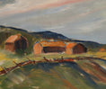 Load image into Gallery viewer, Vintage Original Landscape Oil Painting from Sweden
