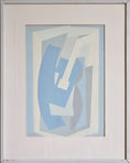 Load image into Gallery viewer, Vintage Original Abstract Guitar Painting from Sweden
