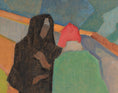 Load image into Gallery viewer, Original Mid Century Vintage Oil Painting from Sweden
