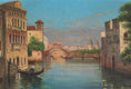 Load image into Gallery viewer, Pair of Original Vintage Oil Paintings of Venice
