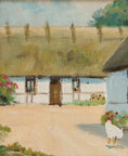 Load image into Gallery viewer, Vintage Pair Original Farmhouse Oil Paintings from Sweden
