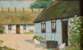 Load image into Gallery viewer, Vintage Pair Original Farmhouse Oil Paintings from Sweden
