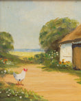 Load image into Gallery viewer, Vintage Pair Original Farmhouse Oil Paintings from Sweden
