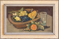 Load image into Gallery viewer, Vintage Art Room Mid Century Original Still Life Oil Painting from Sweden
