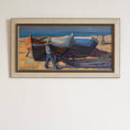 Load image into Gallery viewer, Mid Century Original Vintage Oil Painting from Sweden
