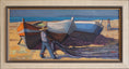 Load image into Gallery viewer, Mid Century Original Vintage Oil Painting from Sweden
