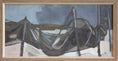 Load image into Gallery viewer, Original Mid Century Coastal Oil Painting from Sweden
