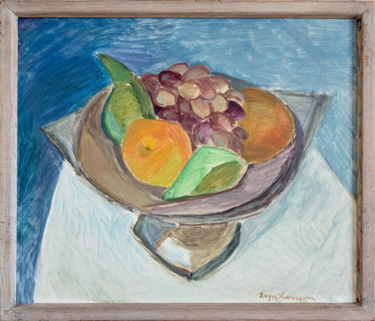 Vintage Art Original Mid Century Still Life Oil Painting