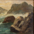 Load image into Gallery viewer, Vintage Coastal Original Oil Painting From Sweden
