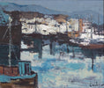 Load image into Gallery viewer, Mid Century Original Vintage Coastal Oil Painting from Sweden

