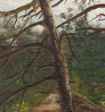 Load image into Gallery viewer, Original vintage landscape oil painting from Sweden

