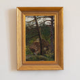 Load image into Gallery viewer, Original vintage landscape oil painting from Sweden
