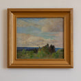 Load image into Gallery viewer, Original Vintage Landscape Oil Painting from Sweden
