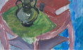 Load image into Gallery viewer, Mid Century Vintage Art Original Interior Painting from Sweden
