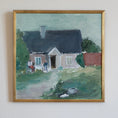 Load image into Gallery viewer, Charming Mid Century Original Oil Painting from Sweden
